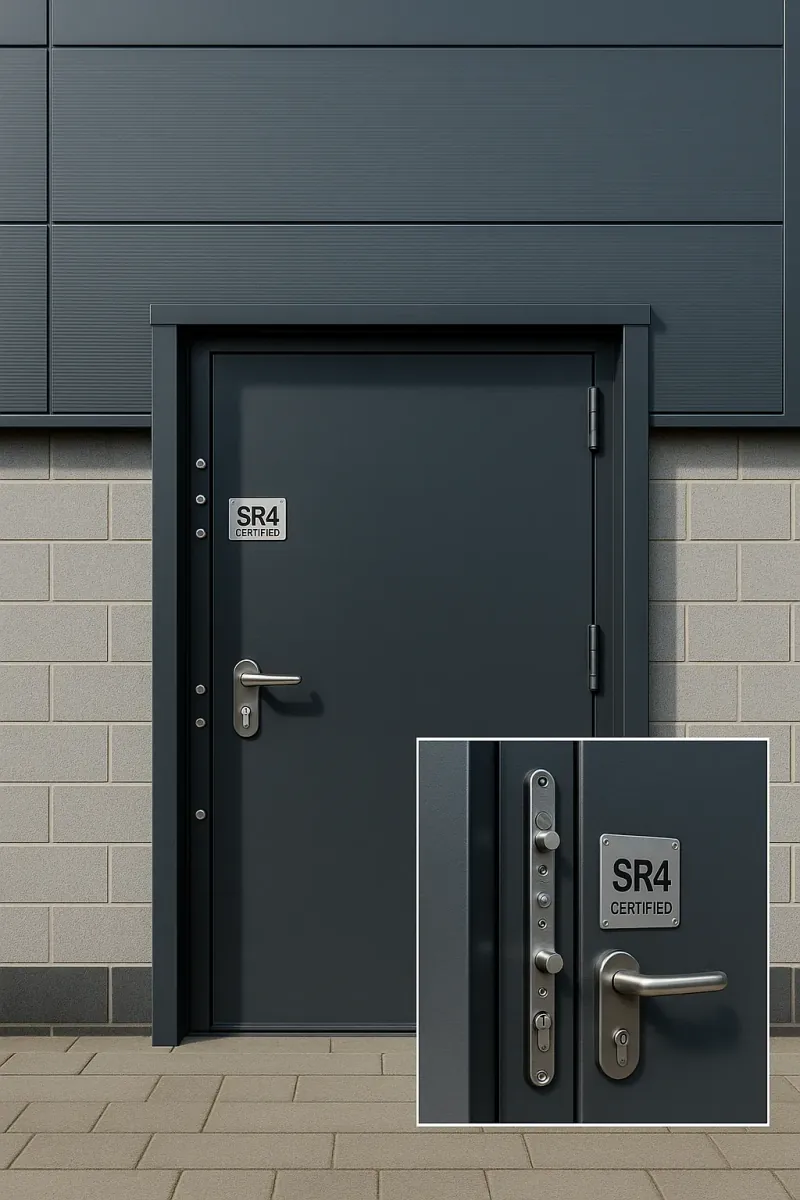 security rated steel doors - professional steel doors available in bournemouth from UK manufacturers